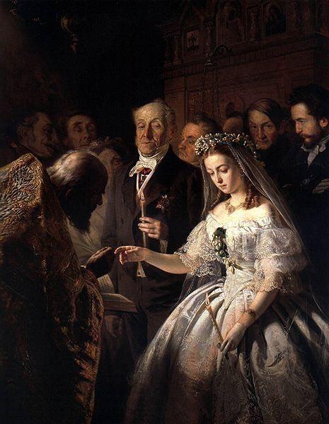 Vasiliy Pukirev The Arranged Marriage oil painting image